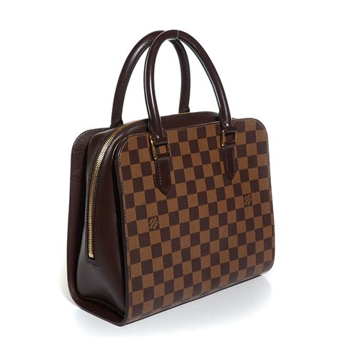 louis vuitton damier ebene triana bag|louis vuitton damier ebene collection.